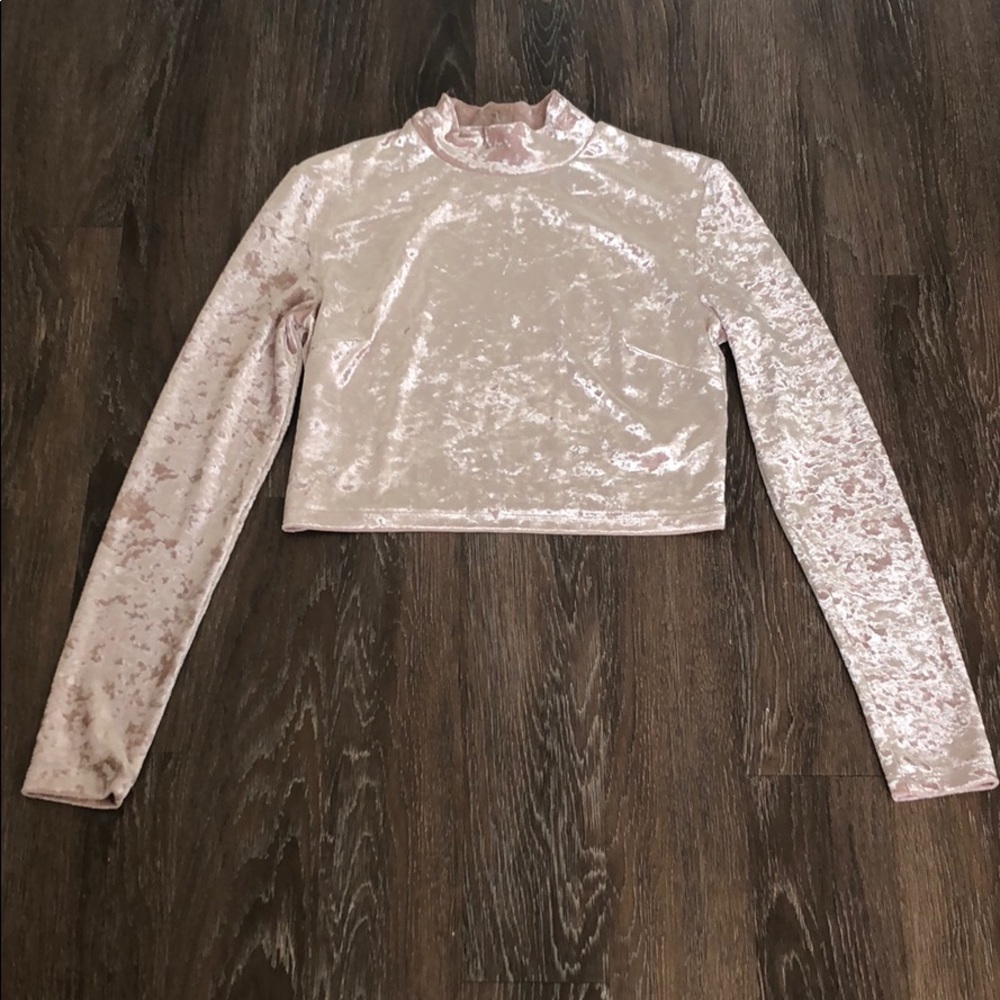 Crop Top Long Sleeves
